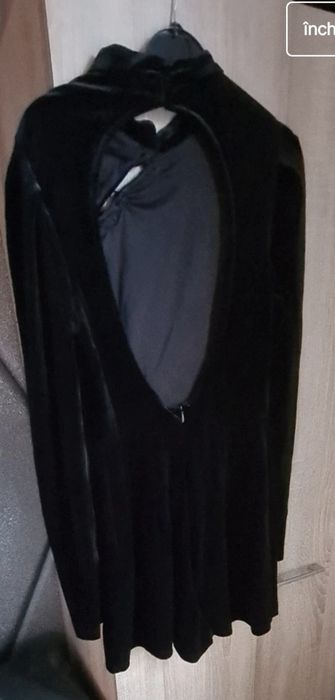 Salopeta scurta din catifea