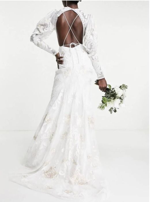 Rochie ASOS Bridal, nouă, cu eticheta mărimea S