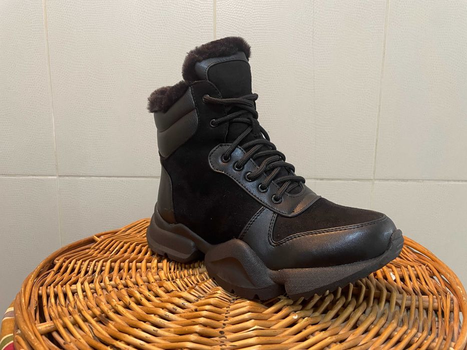 Женские зимние ботинки | НОВЫЕ | C утеплителем | 35-36