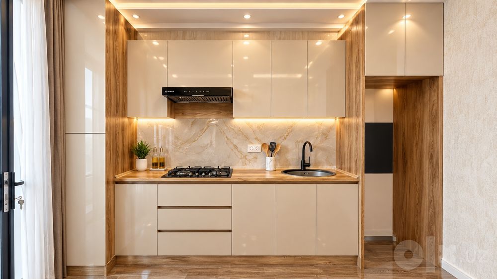 Квартира 2 хонали килинган 53м²