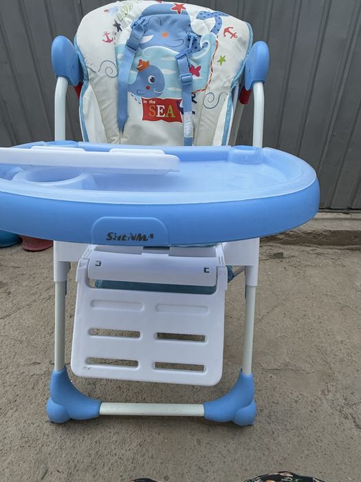 Детский высокий стульчик для детей