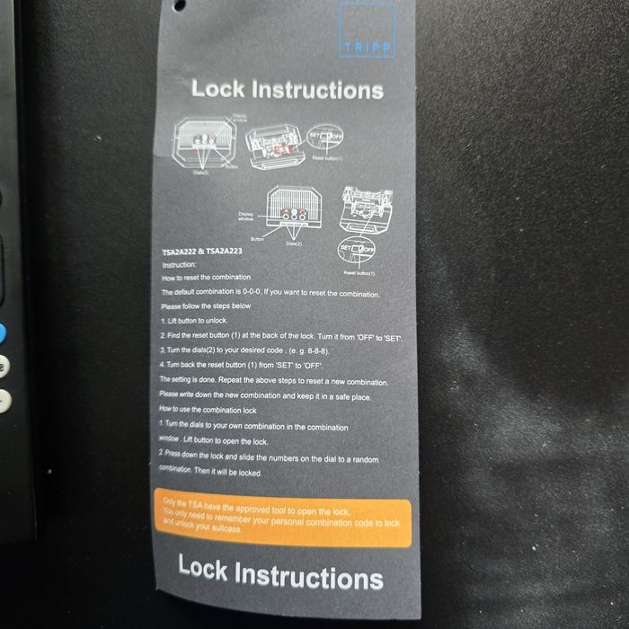 Куфар Tripp, TSA,76cm×50cm×32cm,102L