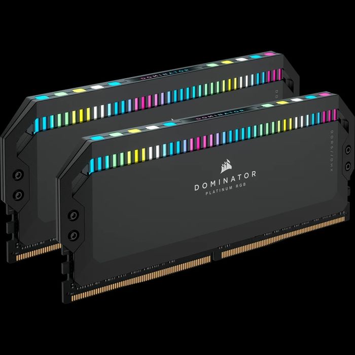 Рам памет Corsair DOMINATOR PLATINUM RGB 32GB (2x16GB) DDR5 6000MHz CL36 Black