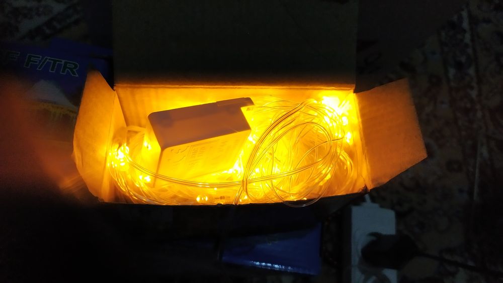 Гирлянда нить 20м. Новое.