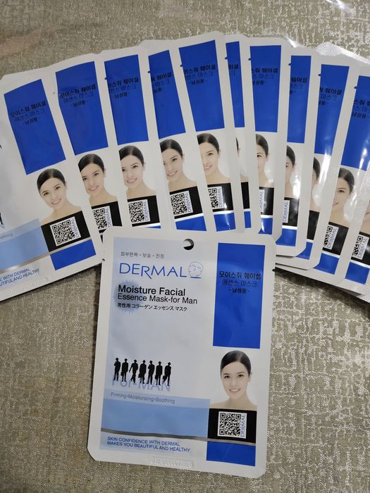 Маски для лица, МУЖСКИЕ