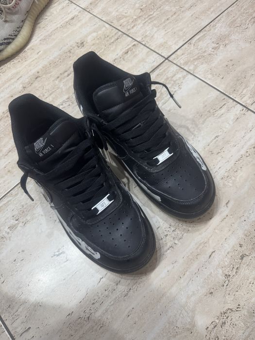 Air Force 1 Skeleton Black 42