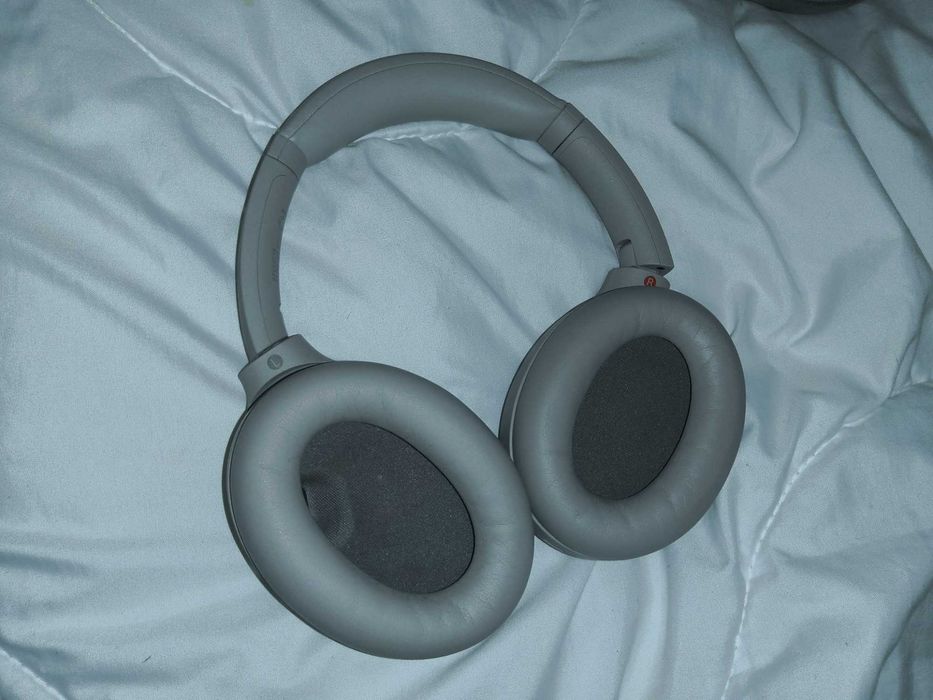 Безжични слушалки Sony - WH-1000XM4, ANC, сребристи