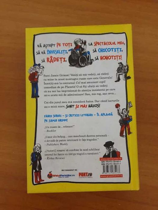 Cartea Eu si mai haios!O poveste din generala,stare f buna