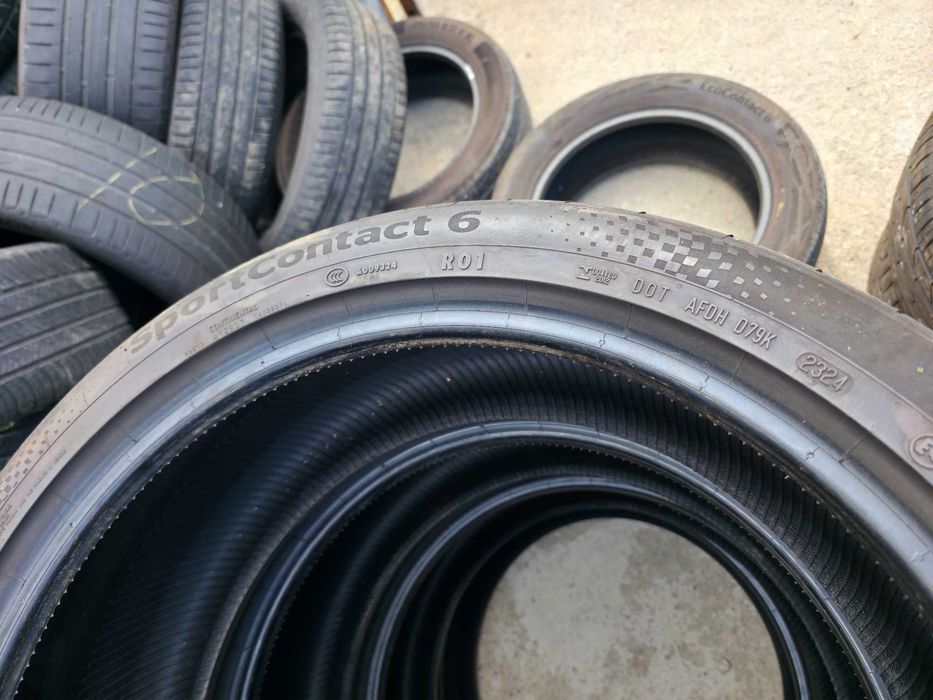 4 Anvelope de VARA - 255/40/21 102Y XL - Continental Sport Contact 6 RO1 - CA NOI - DOT 2024 !