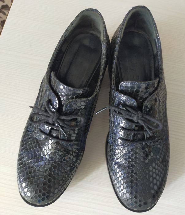 Ботинки женские кожа