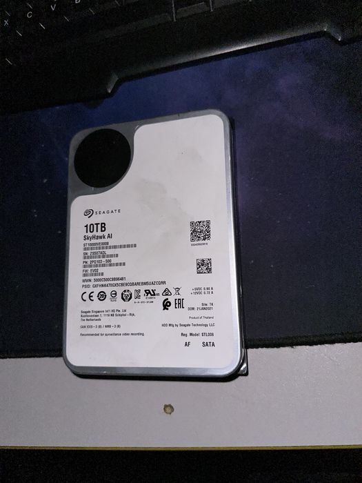 Hardisk 10tb seagate skyhawk AI