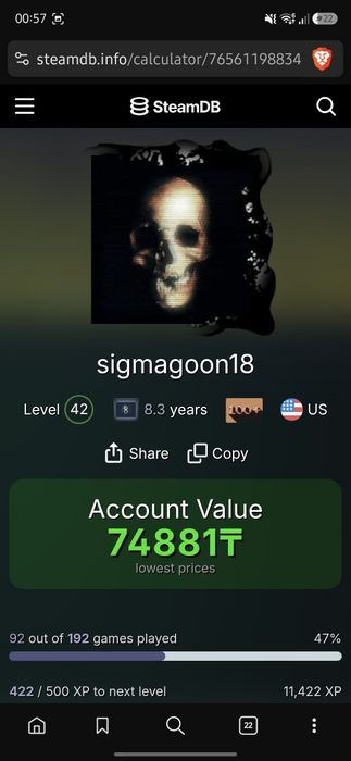 Продаю аккаунт Steam + бонус в придачу