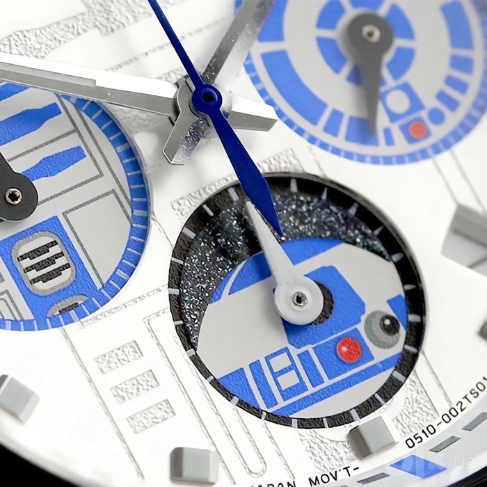 Citizen Star Wars R2-D2 Tsuno Chronograph Silver AN3666-51A