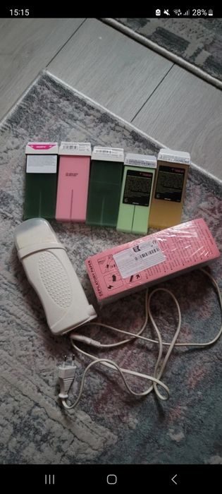 Rezerve de ceara și hârtie de epilat