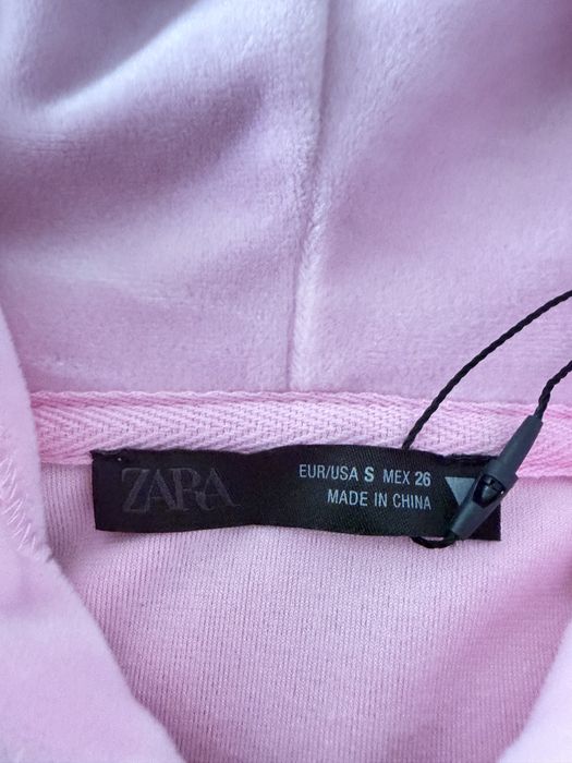 Zara костюм в стил 2000-те години в розов цвят