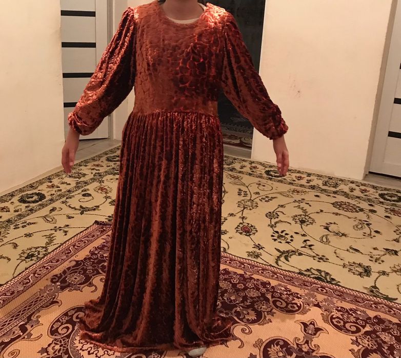 Платье подбархат сетка 44 размер