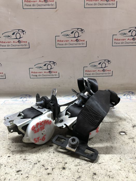 set centuri spate stanga- dreapta locul 6-7 citroen c4 grand picasso 1