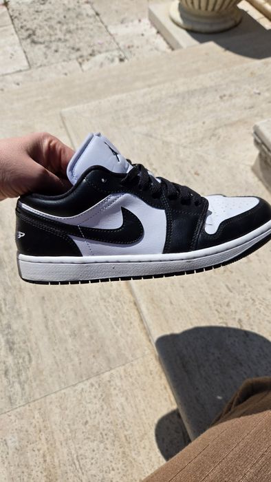 Pantofi sport/ Sneakers/Adidasi Nike Air Jordan 1 Low  Alb-negru, marimeav