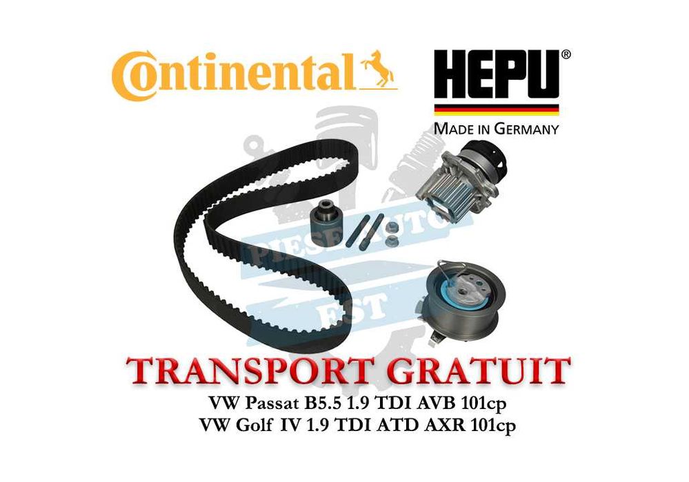 Kit distributie + pompa apa VW Passat B5.5 / VW Golf 4 1.9 TDI