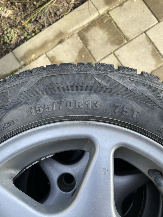 Jante Aliaj Titan(Made in Germany)cu avelope iarna  R13 VW Polo/Golf S27 2023