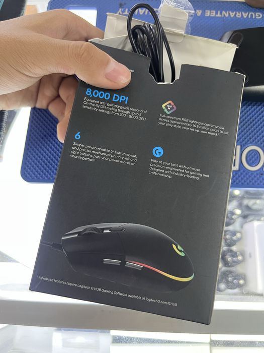 Logitech G102 LIGHTSYNC Gaming Mouse (новая)