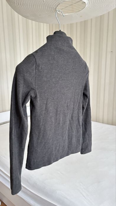 Тъмно сиво поло reserved- размер S