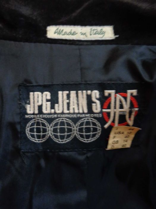 Sacou JPG Jean Paul Gaultier Jeans maro din catifea marimea  44EU