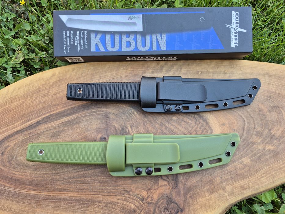 Тактически нож Kobun,Gold Steel,дръжка Kray Ex,17Т,два цвята