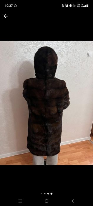 Норка шуба 48размер