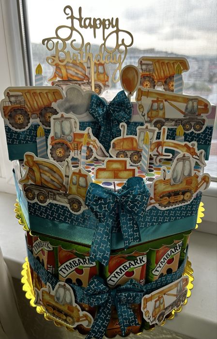 Tort din dulciuri pentru copii