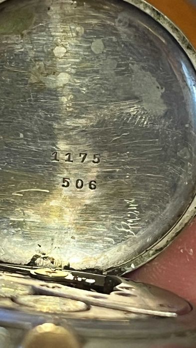 Vintage Ceasul de ofițer din Primul Război Mondial 1910.