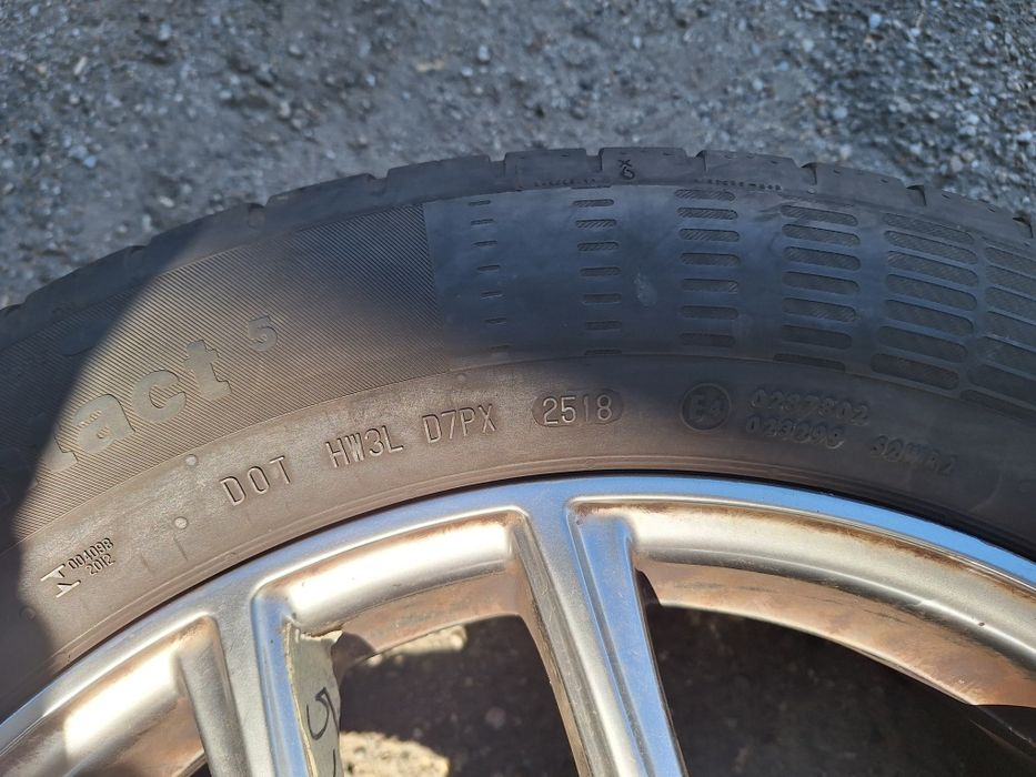 Set 4 roți  235/55/R18 Continental