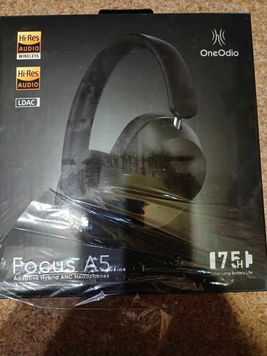 OneOdio безжични слушалки, A5, ANC, черни