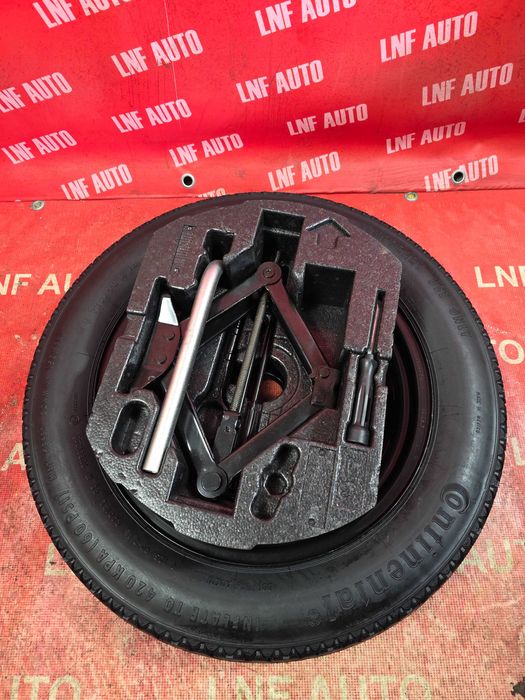 KIT Roata Rezerva SLIM 5x112 16'' VW Bettle Caddy Passat Golf T-ROC