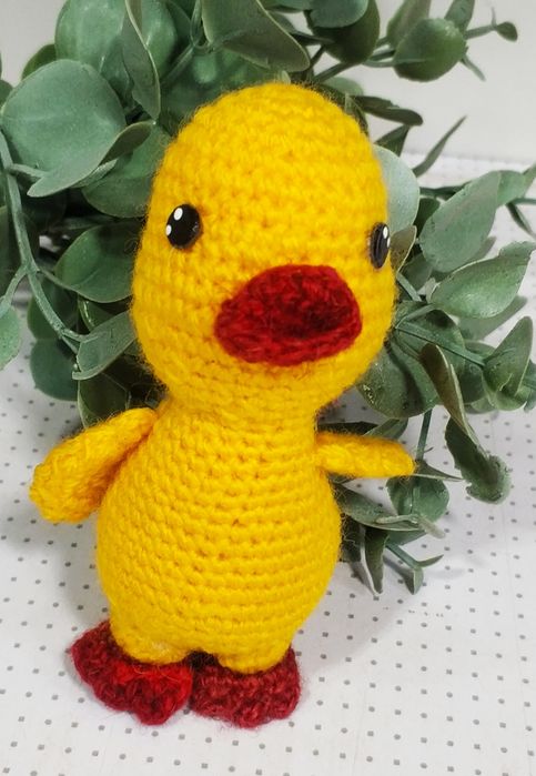 Вязаные  гусята.