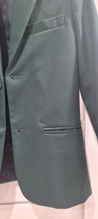 Пиджак зелёный школьный( 8 шк)