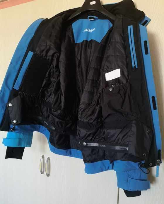 Geaca ski Snowboard cu gluga detasabila parazapezi Schoffel Juniori