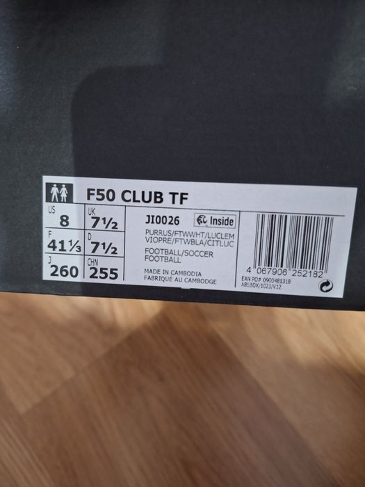 Ghete fotbal adidas 41,5