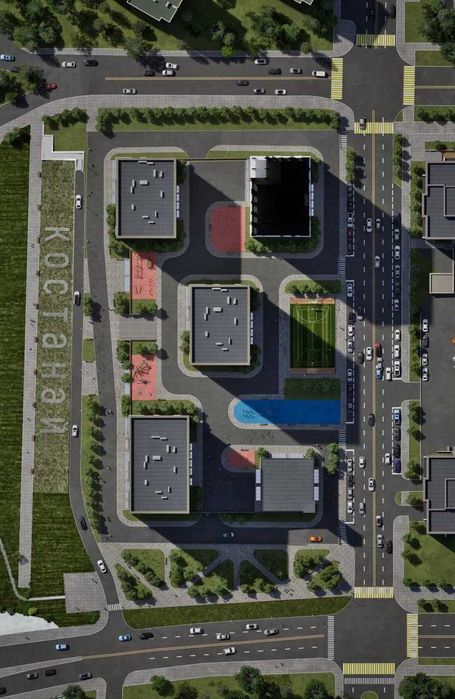 3-комнатной квартира ЖК  Тумар Резиденс