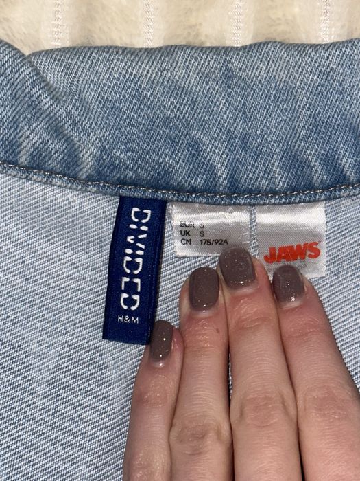 Мъжко дънково яке H&M/Синьо дънково яке