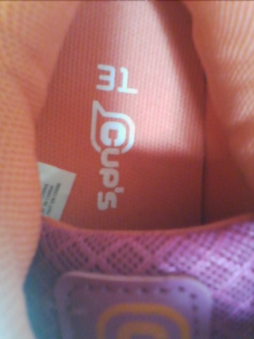 Adidasi pentru copii marime 31 (int.20,5cm), Cups, roz, noi