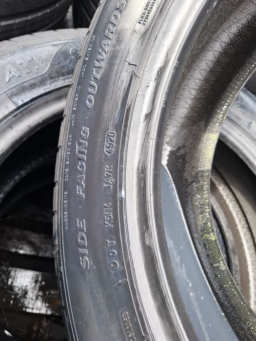 Vand set 4 anvelope 255 50 20 goodyear de vara bune  dot 2020