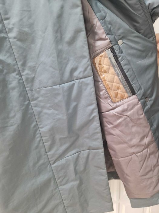 Стеганка плащ, женская
