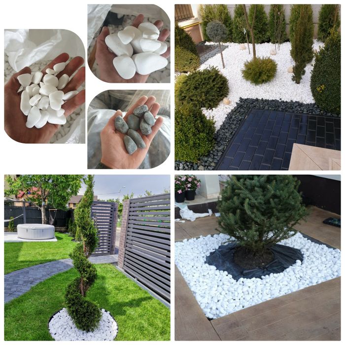 Piatra naturala travertin marmura alba placat pavaj temelie gard curte