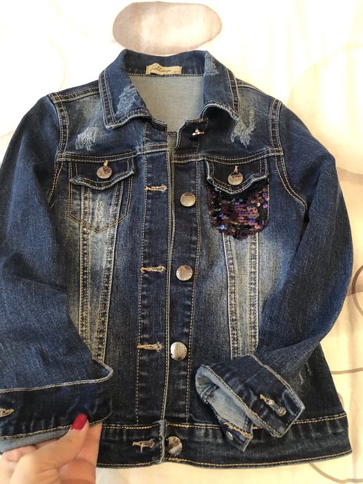 Детско дънково яке