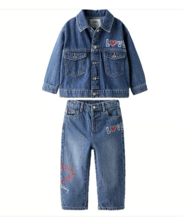 Комлект  на Zara 86 размер за момиче