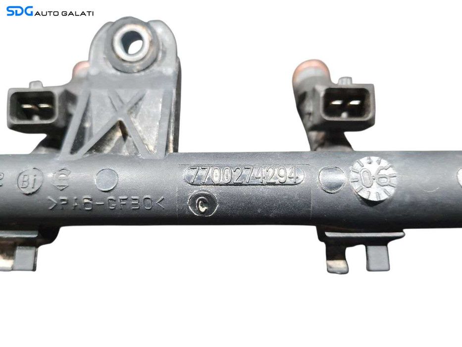 Rampa Presiune cu Injector Injectoare Dacia Logan 1 1.6/1.4 Benzina 2004 - 2012 Cod 8200227124 0280158034 [N3226]