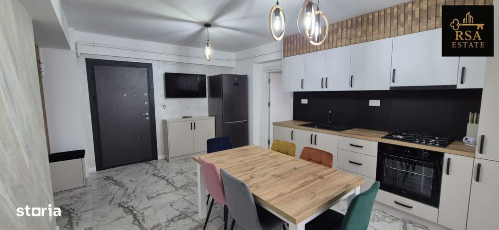 Apartament 3 camere de inchiriat etaj 2 Bd Dem Radulescu Rm Valcea