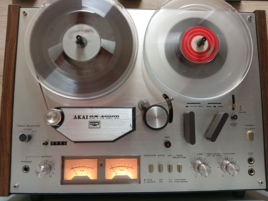 Akai GX 4000 D magnetofon vintage