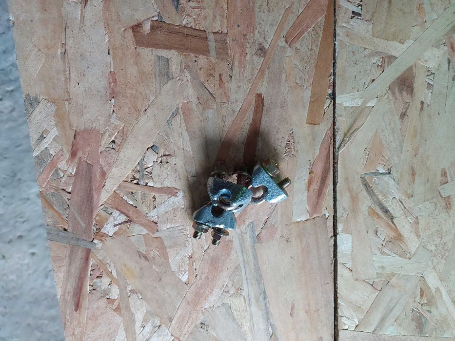 Скоби за стоманени важета,кабели